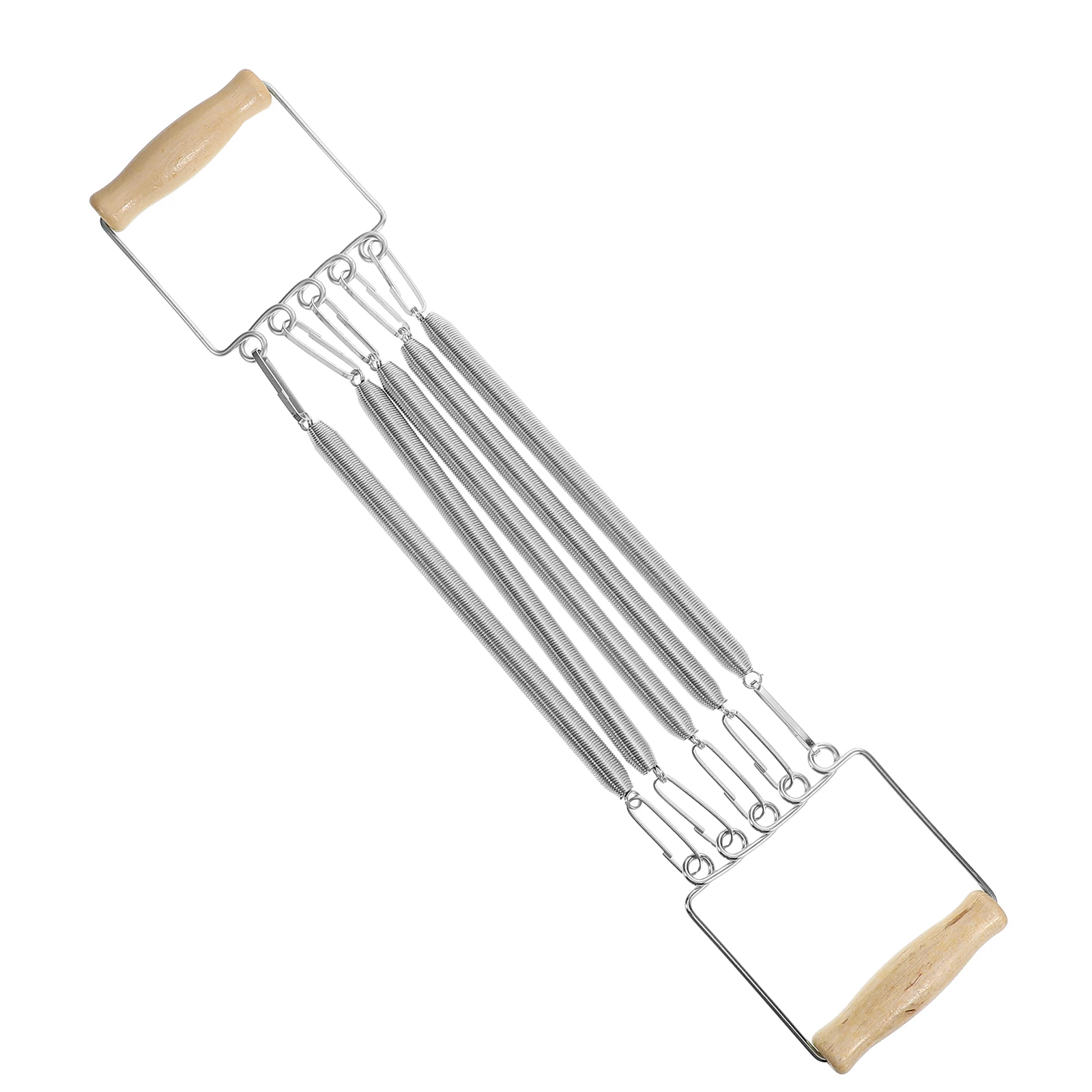 1pc Spring Expander Fitness Equipment Adjustable Bands Steel Wire Exerciser Removable Springs Wooden Handle Lightweight Plastic
1pc Spring Expander Fitness Equipment Adjustable Bands Steel Wire Exerciser Removable Springs Wooden Handle Lightweight Plastic