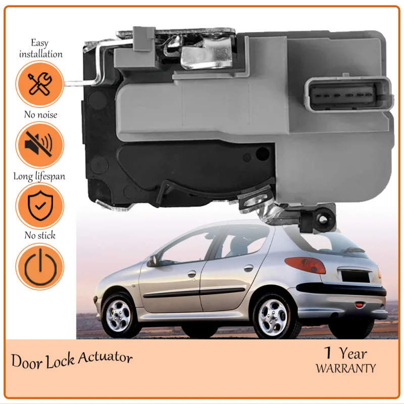 Front Rear Left Right Door Lock Latch Actuator For Peugeot 206 LHD 1998-2009,oem 9135R9,9136S7,9137E5,9138J0
Front Rear Left Right Door Lock Latch Actuator For Peugeot 206 LHD 1998-2009,oem 9135R9,9136S7,9137E5,9138J0