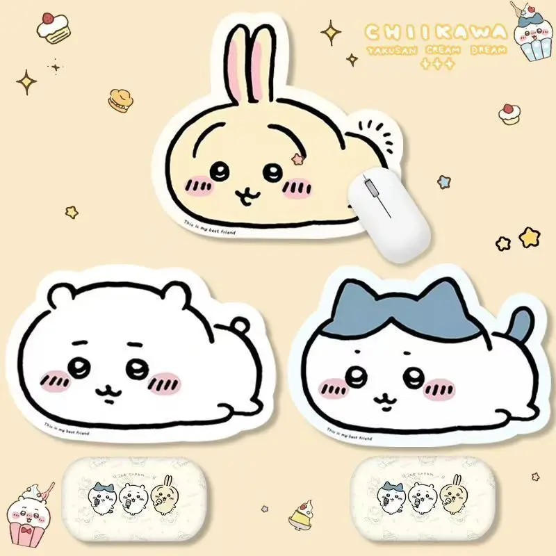 New Kawaii Sanrio Chiikawa Leather Thickening Mouse Pad with High Appearance Cute Cartoon Office Mouse Pad Children's Toy
New Kawaii Sanrio Chiikawa Leather Thickening Mouse Pad with High Appearance Cute Cartoon Office Mouse Pad Children's Toy