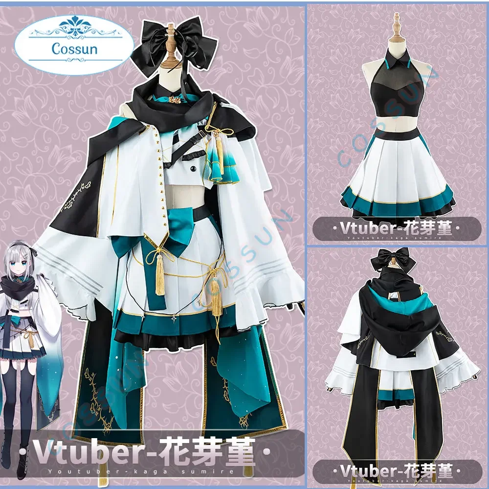 NIJISANJI Vtuber Kaga Sumire косплей костюм Хэллоуин игровой костюм женское платье наряды прекрасные костюмы
NIJISANJI Vtuber Kaga Sumire косплей костюм Хэллоуин игровой костюм женское платье наряды прекрасные костюмы