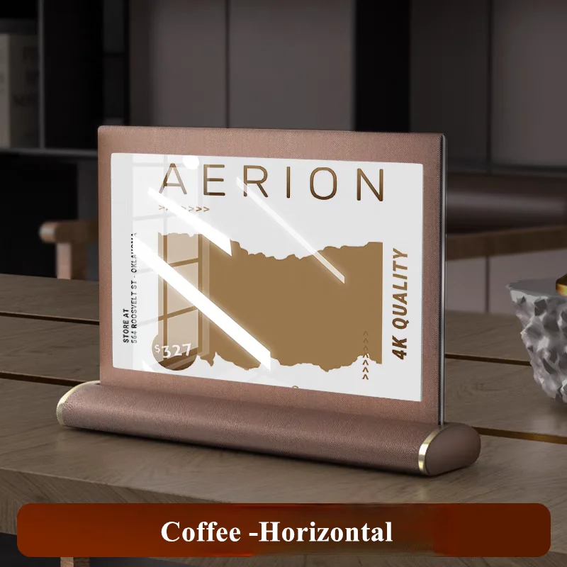 A5 148x210mm PU Leather Table Sign Holder Display Stand Menu Price Label Holder Advertising Banner Poster Picture Photo Frame
A5 148x210mm PU Leather Table Sign Holder Display Stand Menu Price Label Holder Advertising Banner Poster Picture Photo Frame