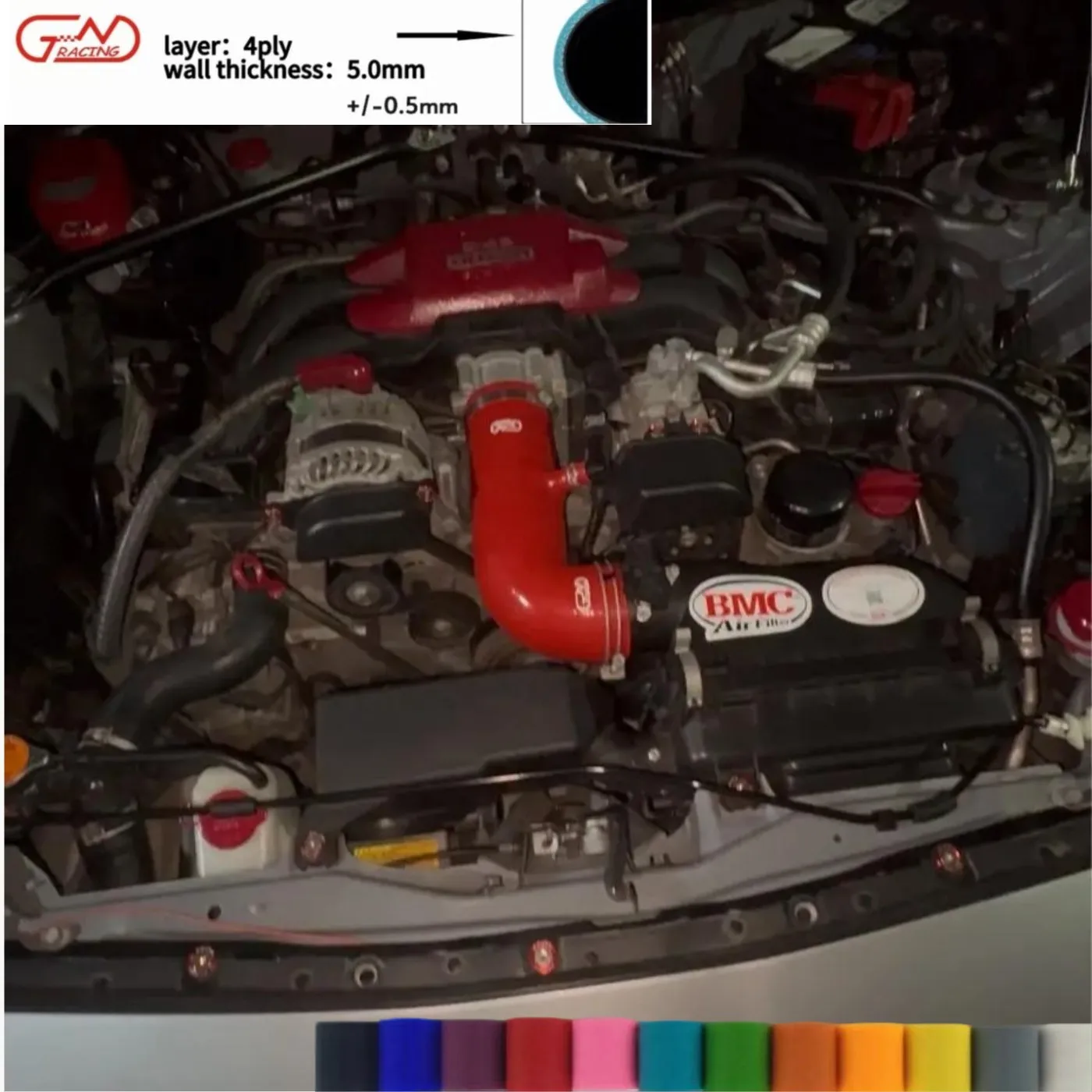 Fit 2013-2018 Subaru BRZ Scion FR-S Toyata GT86 Silicone Induction Inlet Hose 2014 2015 2016 2017
Fit 2013-2018 Subaru BRZ Scion FR-S Toyata GT86 Silicone Induction Inlet Hose 2014 2015 2016 2017