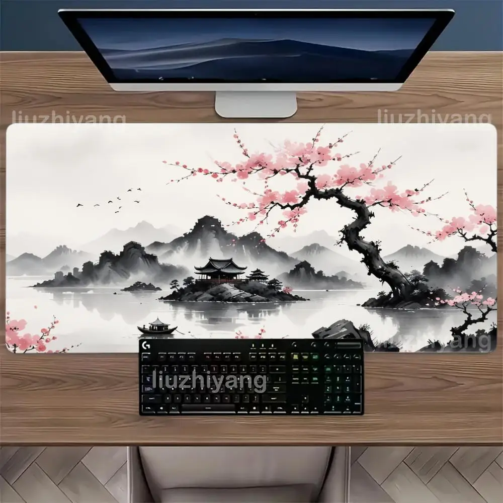 Ink Landscape Mouse Pad Large Computer Office Game Table Mat XXL Rubber Anti-slip Stitched Edge Keyboard Mats Washable Desk Pads
Ink Landscape Mouse Pad Large Computer Office Game Table Mat XXL Rubber Anti-slip Stitched Edge Keyboard Mats Washable Desk Pads