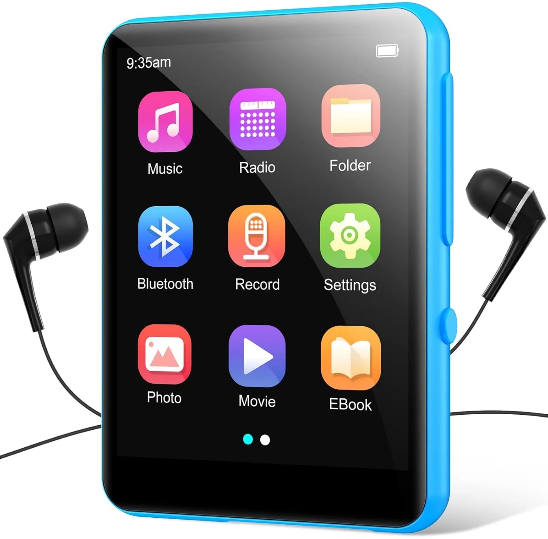64GB 2.4" Full Touch Screen MP3 Player with Bluetooth 5.3, Portable HiFi Sound Quality Music Player with Speaker, FM Radio, Line
64GB 2.4" Full Touch Screen MP3 Player with Bluetooth 5.3, Portable HiFi Sound Quality Music Player with Speaker, FM Radio, Line