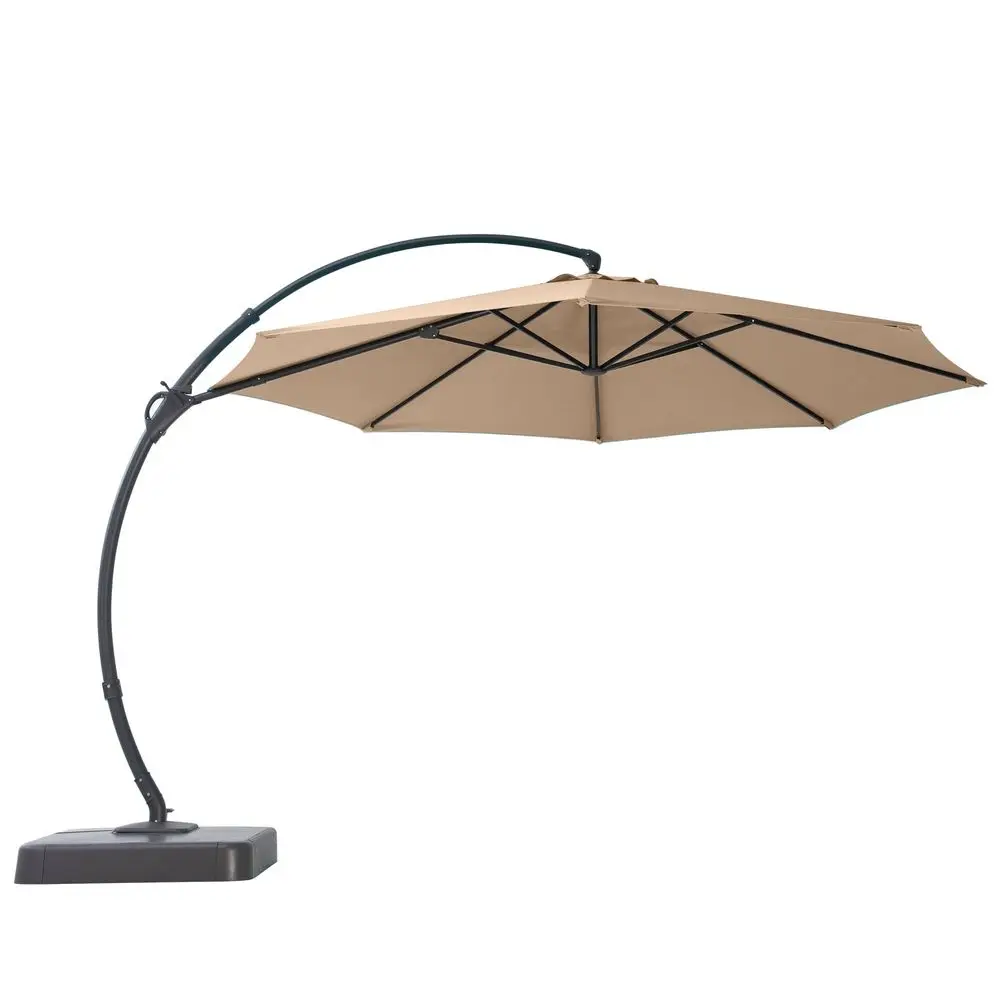 HOME Outdoor Patio Umbrella with Base included, Deluxe Curvy Cantilever Umbrella Heavy Duty Offset Hanging Umbrella
HOME Outdoor Patio Umbrella with Base included, Deluxe Curvy Cantilever Umbrella Heavy Duty Offset Hanging Umbrella
