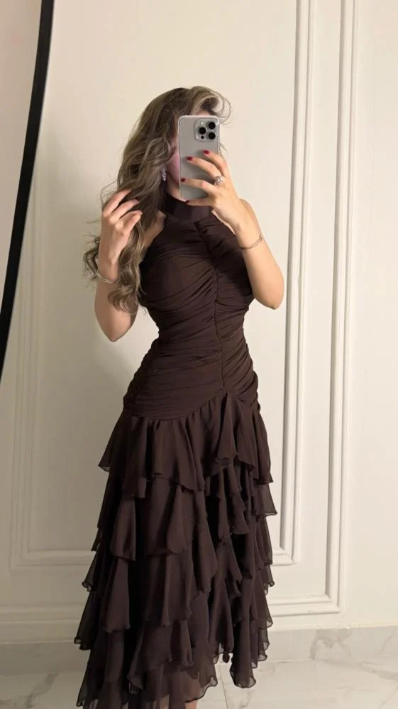 AsaNagi Elegant Prom Dresses Women's Halter Gown Sleeveless Dinner Party Evening Gowns Tea-Length Special Occasion Party Gowns
AsaNagi Elegant Prom Dresses Women's Halter Gown Sleeveless Dinner Party Evening Gowns Tea-Length Special Occasion Party Gowns