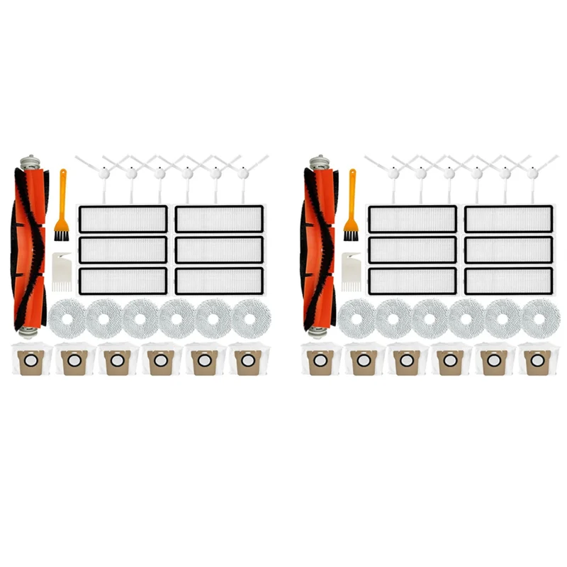 【ESSENTIALS】2 шт. для робота-пылесоса Xiaomi X10+/B101CN/Dreame L10S Ultra/S10 Pro: запасные части, основная и боковые щетки, HEPA-фильтр, насадка для влажной уборки, пылесборник
【ESSENTIALS】2 шт. для робота-пылесоса Xiaomi X10+/B101CN/Dreame L10S Ultra/S10 Pro: запасные части, основная и боковые щетки, HEPA-фильтр, насадка для влажной уборки, пылесборник