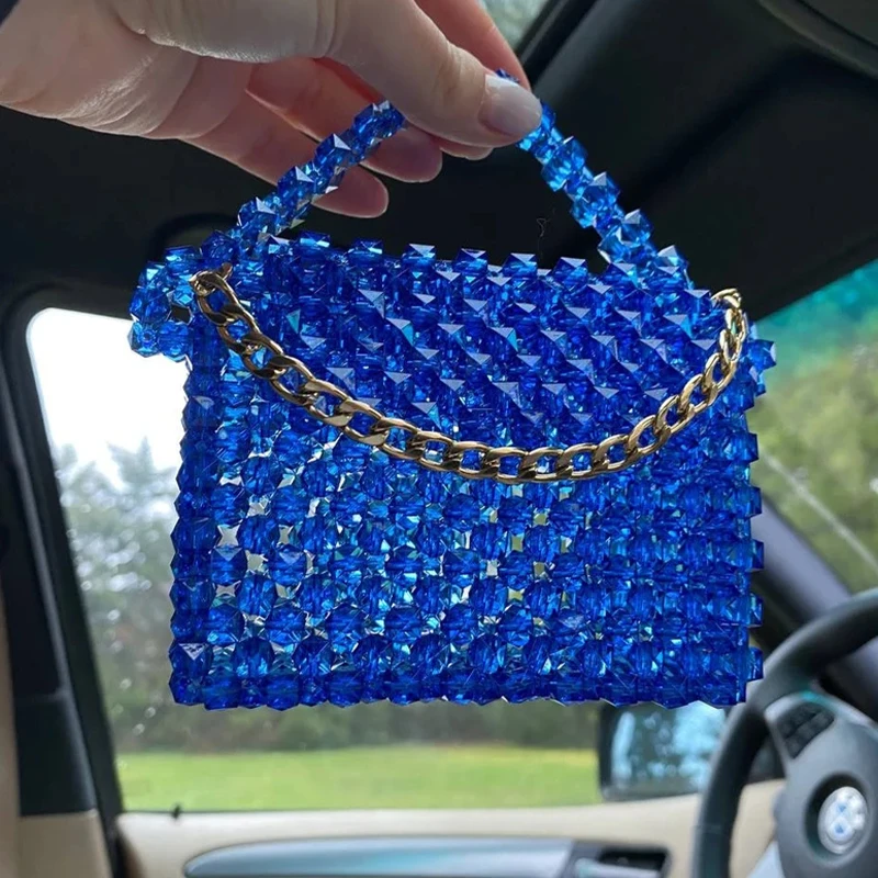 Square Bead Women's Handbag Small Solid Color Bag for Ladies Fashion Matching Chain Holiday Gifts Custom Color Unique Design
Square Bead Women's Handbag Small Solid Color Bag for Ladies Fashion Matching Chain Holiday Gifts Custom Color Unique Design