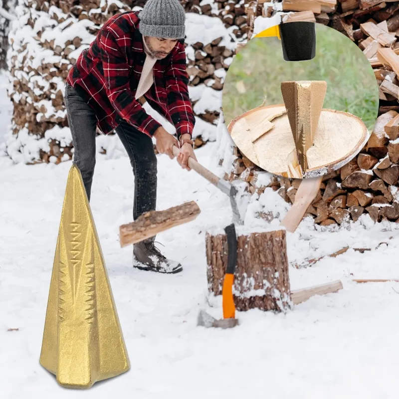Convenient Splitting Diamond Cone Wood Splitter, Safe and Portable Indoor and Outdoor Match Drill Bit, Suitable for Camping, Hom
Convenient Splitting Diamond Cone Wood Splitter, Safe and Portable Indoor and Outdoor Match Drill Bit, Suitable for Camping, Hom