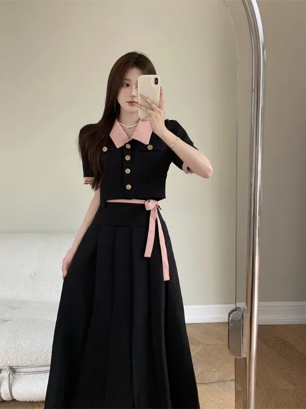 plus Size College Style Set High Waist Bubble Sleeve Shirt Top And Long Skirt Women's Clothing Summer Casual Fashion Outfits
plus Size College Style Set High Waist Bubble Sleeve Shirt Top And Long Skirt Women's Clothing Summer Casual Fashion Outfits