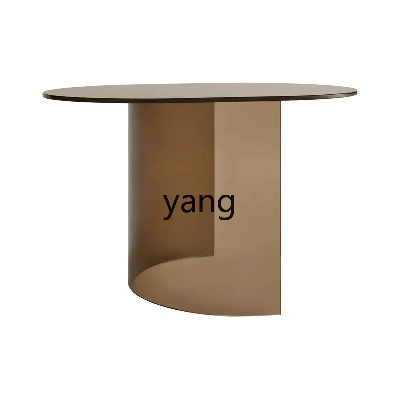 LMM creative wabi-sabi wind Italian minimalist living room size coffee table small apartment glass lens combination
LMM creative wabi-sabi wind Italian minimalist living room size coffee table small apartment glass lens combination