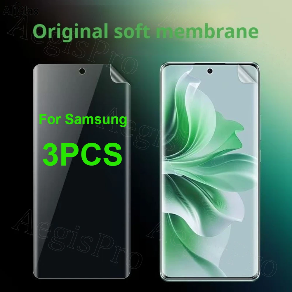 3Pcs High Definition Hydrogel Film for Samsung Galaxy A56 A55 A36 Full Coverage Film Water-Resistant Anti-Shatter Anti-Scratch
3Pcs High Definition Hydrogel Film for Samsung Galaxy A56 A55 A36 Full Coverage Film Water-Resistant Anti-Shatter Anti-Scratch