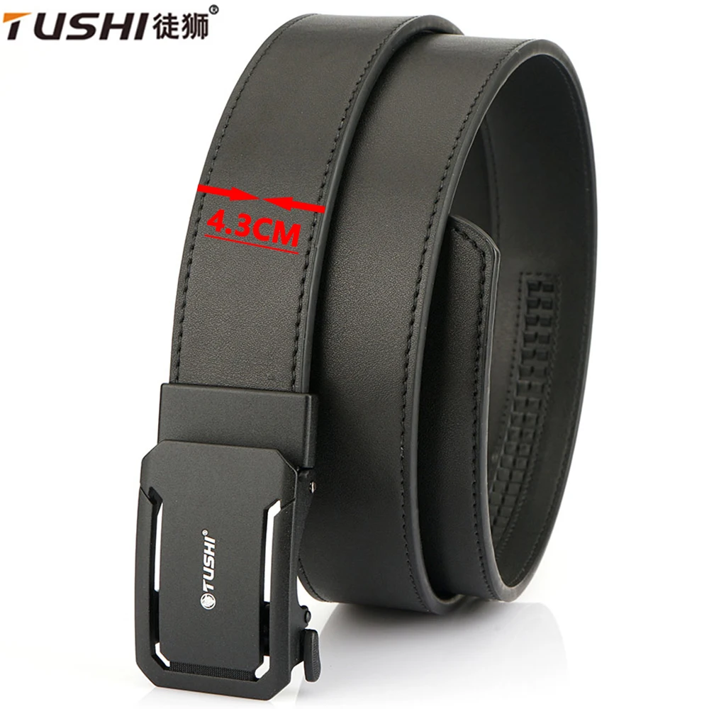 TUSHI Belt Tactical Belt for Men Leather Belts Fashion Automatic Buckle Cowskin Military Male Belts Luxury Designer Black 4.3cm
TUSHI Belt Tactical Belt for Men Leather Belts Fashion Automatic Buckle Cowskin Military Male Belts Luxury Designer Black 4.3cm
