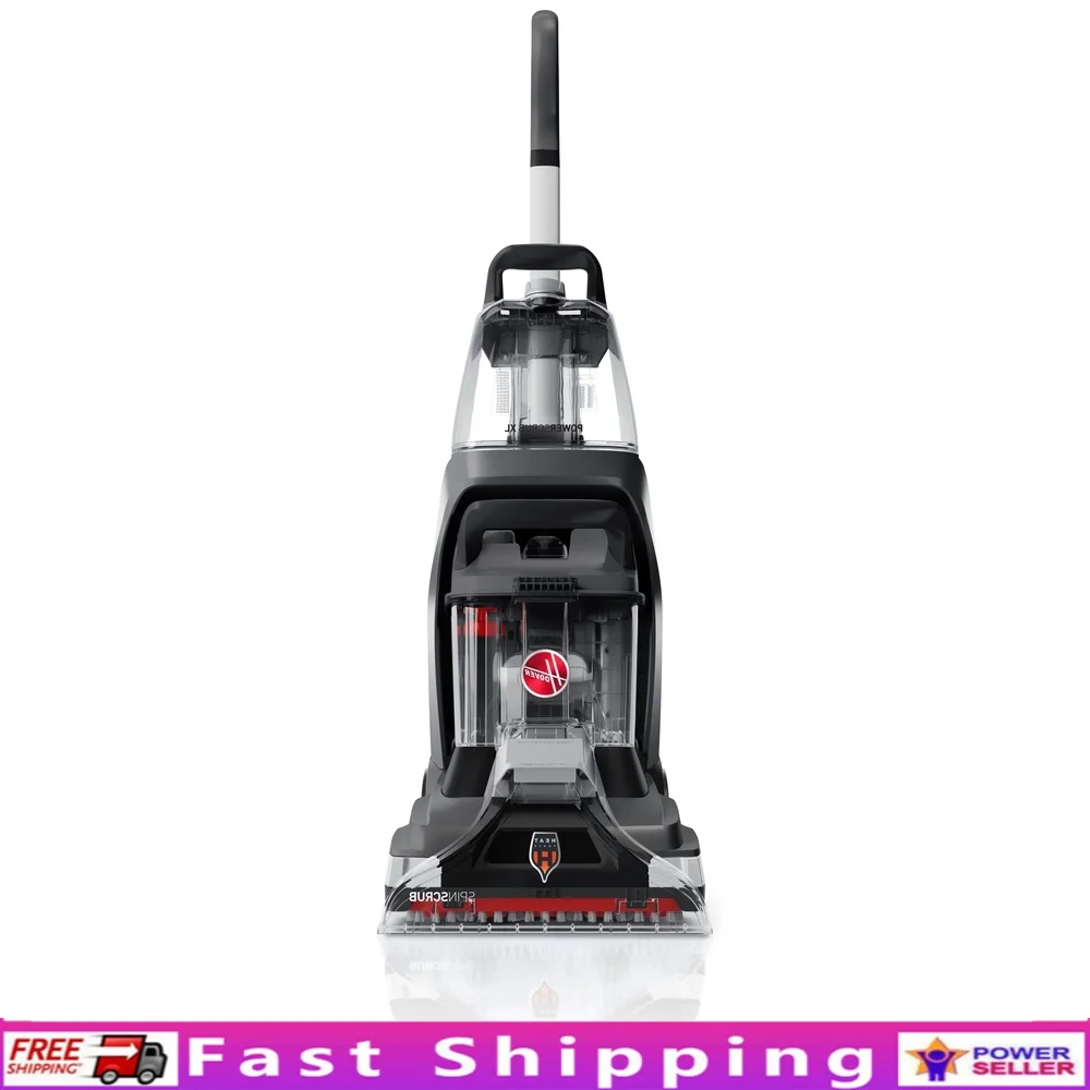 PowerScrub XL Carpet Cleaner Machine Deep Stain Removal Five SpinScrub Brushes Quick Dry Upholstery Tool Two Tanks Included
PowerScrub XL Carpet Cleaner Machine Deep Stain Removal Five SpinScrub Brushes Quick Dry Upholstery Tool Two Tanks Included