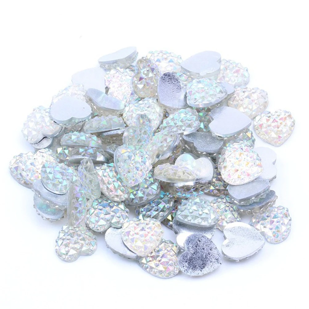 40 Pcs Heart Shape Resin Rhinestones Flatback Decoration for Scrapbooking Bags Garment Nail Shoes DIY Craft Supplies
40 Pcs Heart Shape Resin Rhinestones Flatback Decoration for Scrapbooking Bags Garment Nail Shoes DIY Craft Supplies