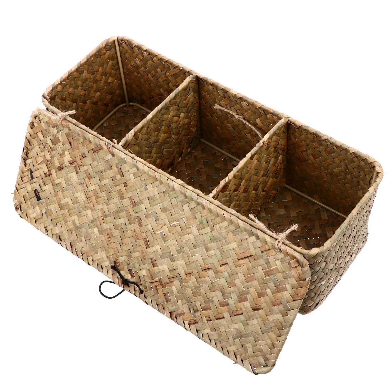Woven Storage Basket Baskets Desktop with Lid Living Room Sundries Organizer Container Household
Woven Storage Basket Baskets Desktop with Lid Living Room Sundries Organizer Container Household