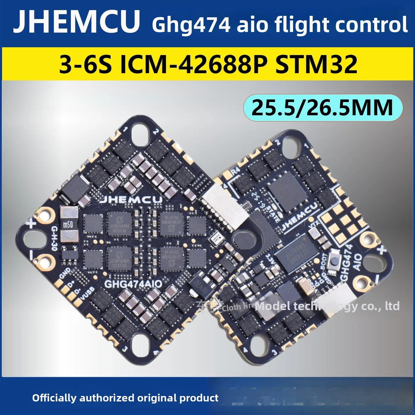 JHEMCU Jinhang GHG474AIO G474 Toothpick Crossing Machine F4 2-6S AIO Brushless Flight Control, Weird
JHEMCU Jinhang GHG474AIO G474 Toothpick Crossing Machine F4 2-6S AIO Brushless Flight Control, Weird