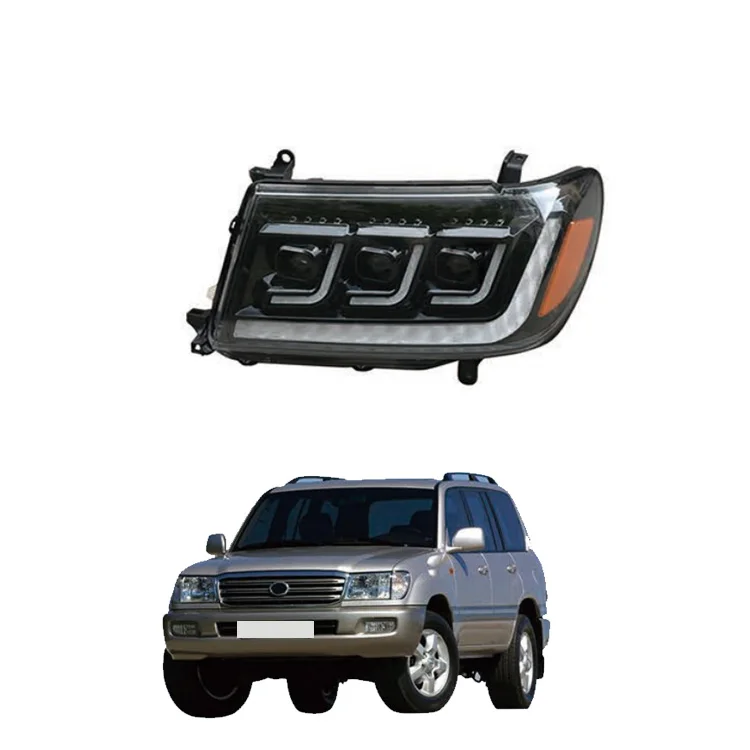 Damei Car Front Projector Light Accessories Headlamp Upgrade Head Light Lamp Led Headlight For Land Cruiser 100 LC100 199
Damei Car Front Projector Light Accessories Headlamp Upgrade Head Light Lamp Led Headlight For Land Cruiser 100 LC100 199