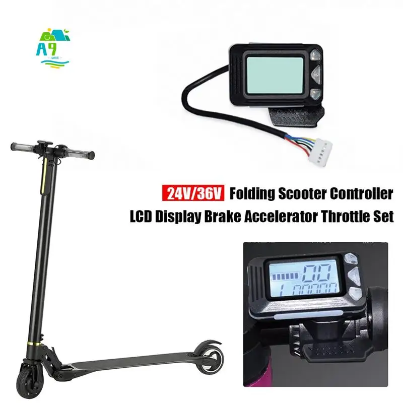 A09E-24V 250W Folding Scooter Controller Kit Electric Scooter Brake Accelerator Throttle Set Easy To Install
A09E-24V 250W Folding Scooter Controller Kit Electric Scooter Brake Accelerator Throttle Set Easy To Install