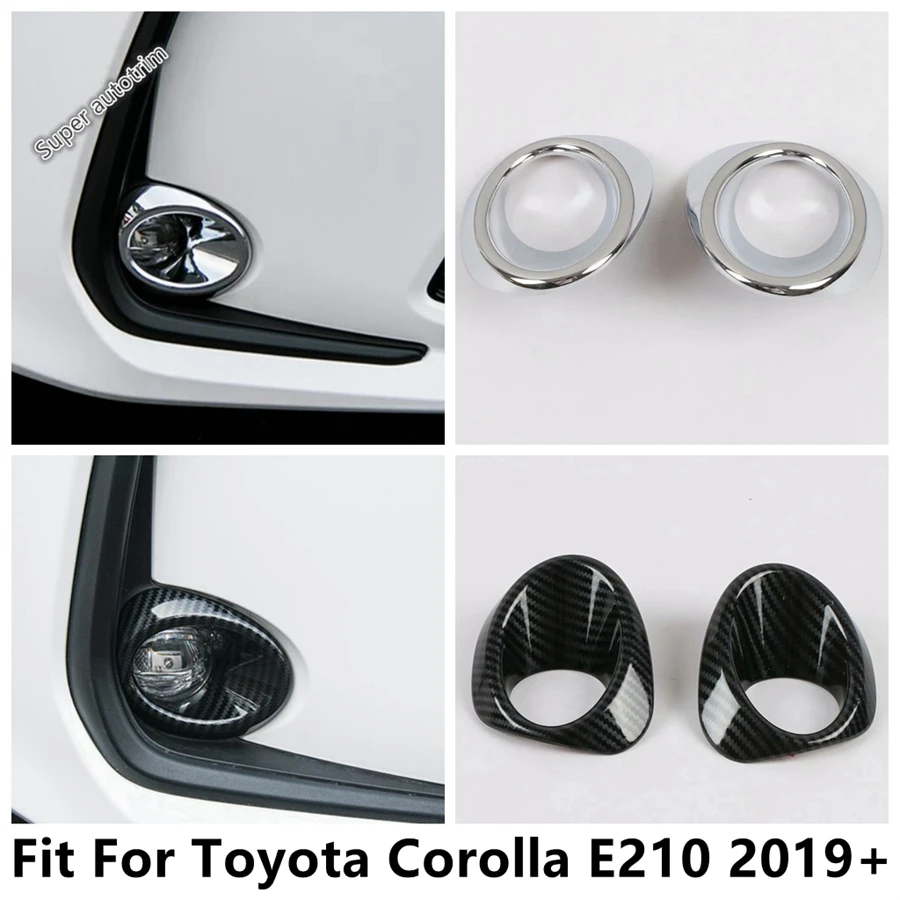 Front Bumper Fog Lights Lamps Ring Cover Trim For Toyota Corolla E210 2019 - 2025 ABS Chrome / Carbon Fiber Exterior Accessories
Front Bumper Fog Lights Lamps Ring Cover Trim For Toyota Corolla E210 2019 - 2025 ABS Chrome / Carbon Fiber Exterior Accessories