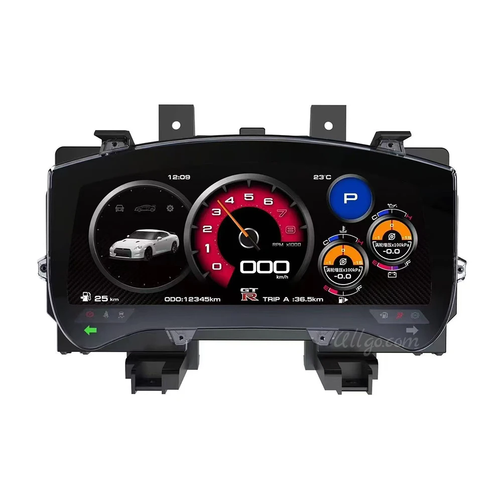 Digital Instrument Cluster for Nissan GTR R35 2007-2024 Linux Virtual SpeedOmeter
Digital Instrument Cluster for Nissan GTR R35 2007-2024 Linux Virtual SpeedOmeter