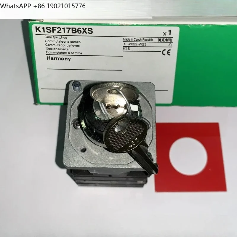 K1SF217B6XS K1SD217B7XS K1SG217B8XS Original Schneider Cam Key Switch
K1SF217B6XS K1SD217B7XS K1SG217B8XS Original Schneider Cam Key Switch