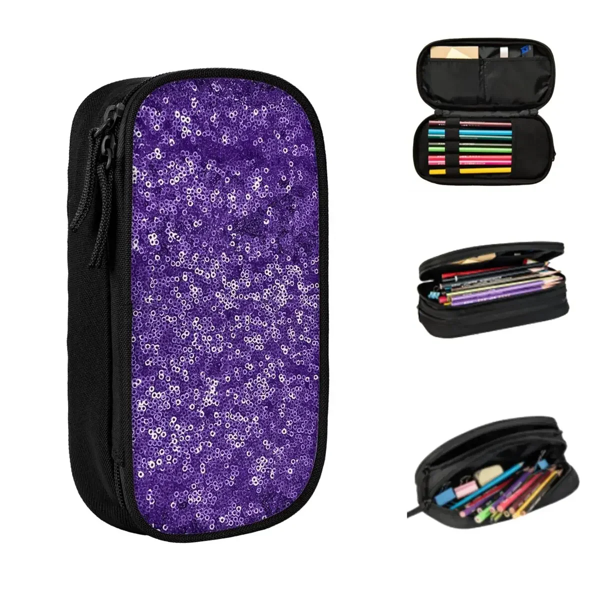 Purple Sequins Pencil Cases Large Capacity Pen Bags Pen Box Pencil Pouch For Boys Girls Students Stationery School Office
Purple Sequins Pencil Cases Large Capacity Pen Bags Pen Box Pencil Pouch For Boys Girls Students Stationery School Office