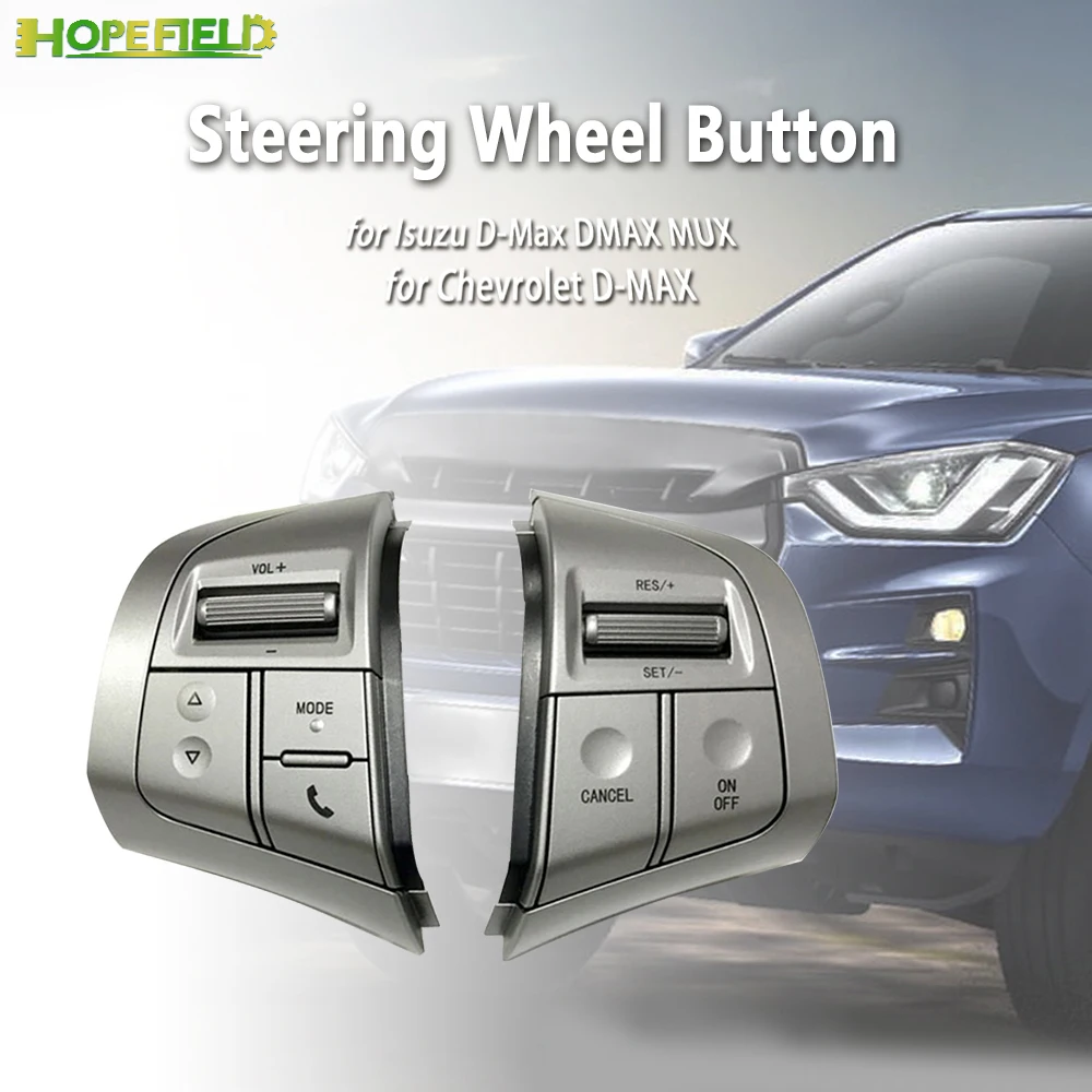 Multimedia Audio Radio Volume Switch Steering Wheel Cruise Speed Control Button Accessories for ISUZU chevy DMAX MUX 2015-2019
Multimedia Audio Radio Volume Switch Steering Wheel Cruise Speed Control Button Accessories for ISUZU chevy DMAX MUX 2015-2019