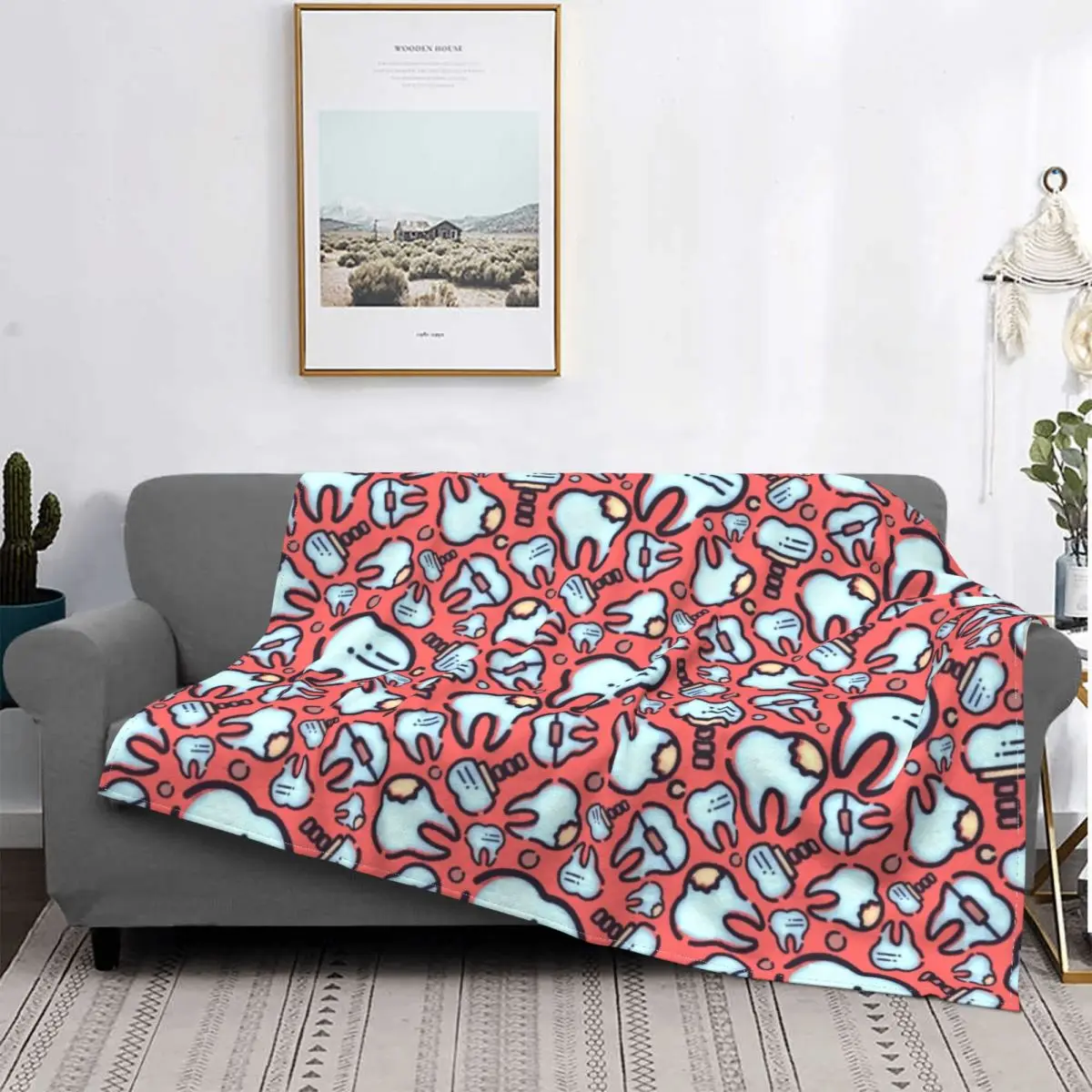 Teeth Seamless Pattern Flannel Throw Blanket Blankets for Bedding Travel Lightweight Thin Bedding Throws
Teeth Seamless Pattern Flannel Throw Blanket Blankets for Bedding Travel Lightweight Thin Bedding Throws
