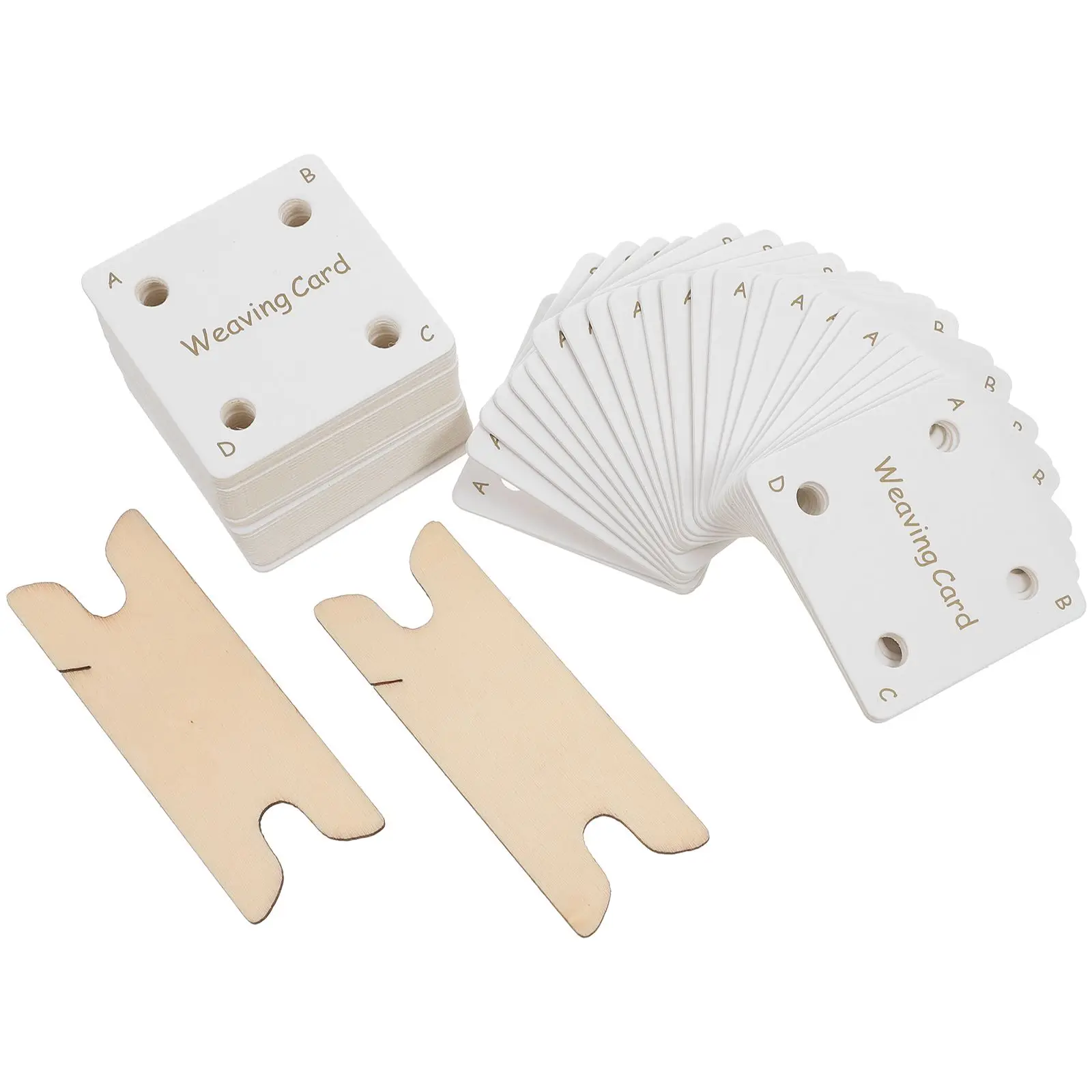 1 set Weaving Tool Kit DIY Tablet Cards Wood Shuttles Flat Card Supplies Knitting Craft Skills Sewing Accessories
1 set Weaving Tool Kit DIY Tablet Cards Wood Shuttles Flat Card Supplies Knitting Craft Skills Sewing Accessories