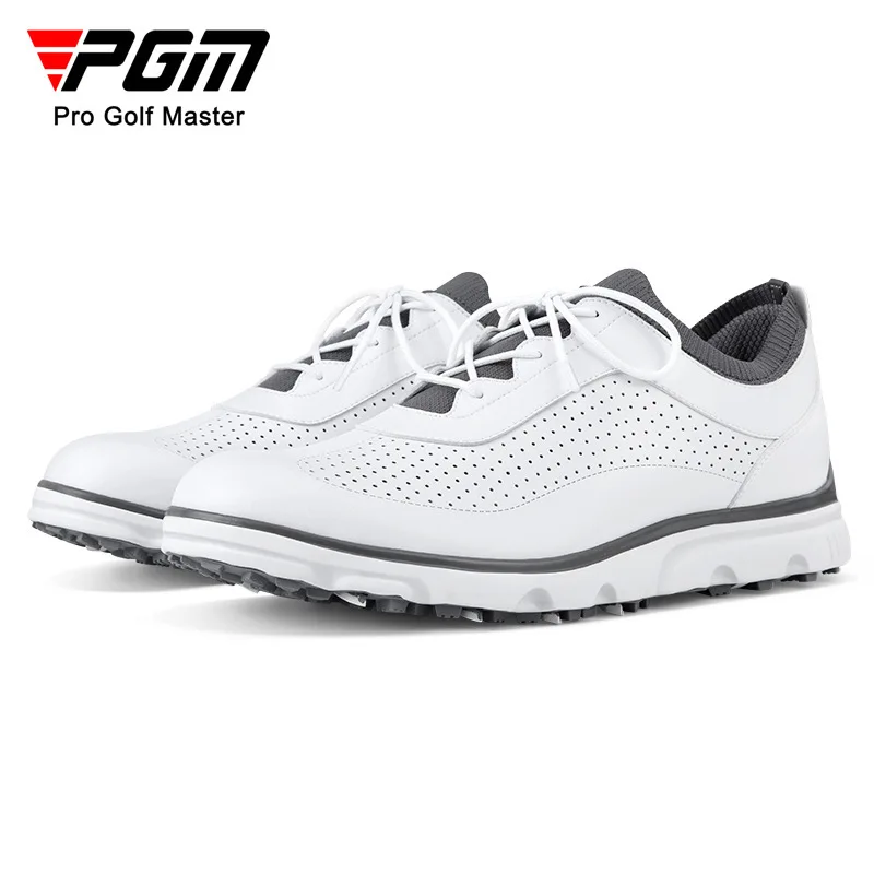 Spring Summer New Men Golf Shoes Casual Sneakers Leather Breathable Light Soft Sports Non-Slip Proof Spikes Running XZ202
Spring Summer New Men Golf Shoes Casual Sneakers Leather Breathable Light Soft Sports Non-Slip Proof Spikes Running XZ202