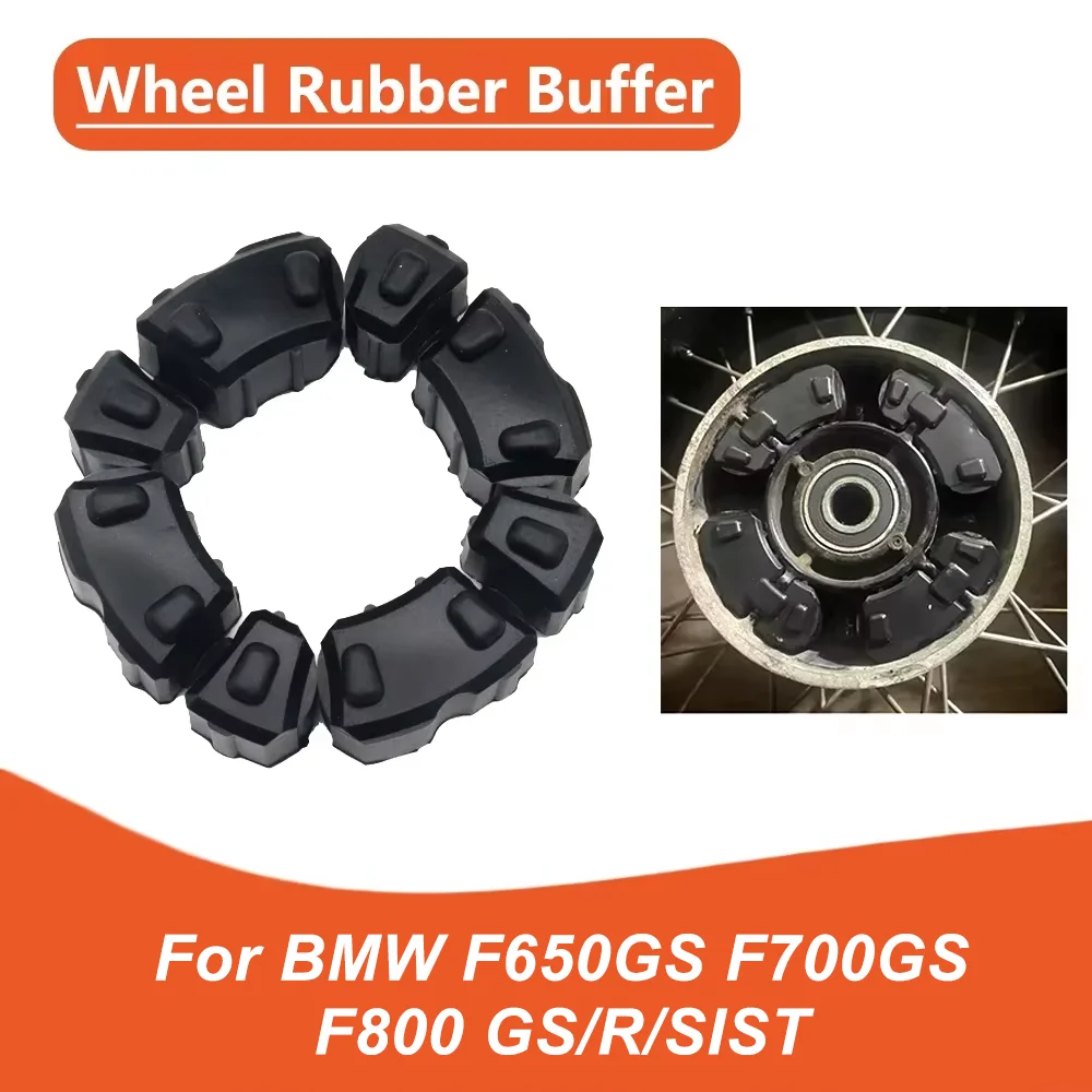 Motorcycle Sprocket Hub Damper Rear Wheel Drive Rubber Buffer Set For BMW F800GS F700GS F650GS F800R 2006-2018
Motorcycle Sprocket Hub Damper Rear Wheel Drive Rubber Buffer Set For BMW F800GS F700GS F650GS F800R 2006-2018