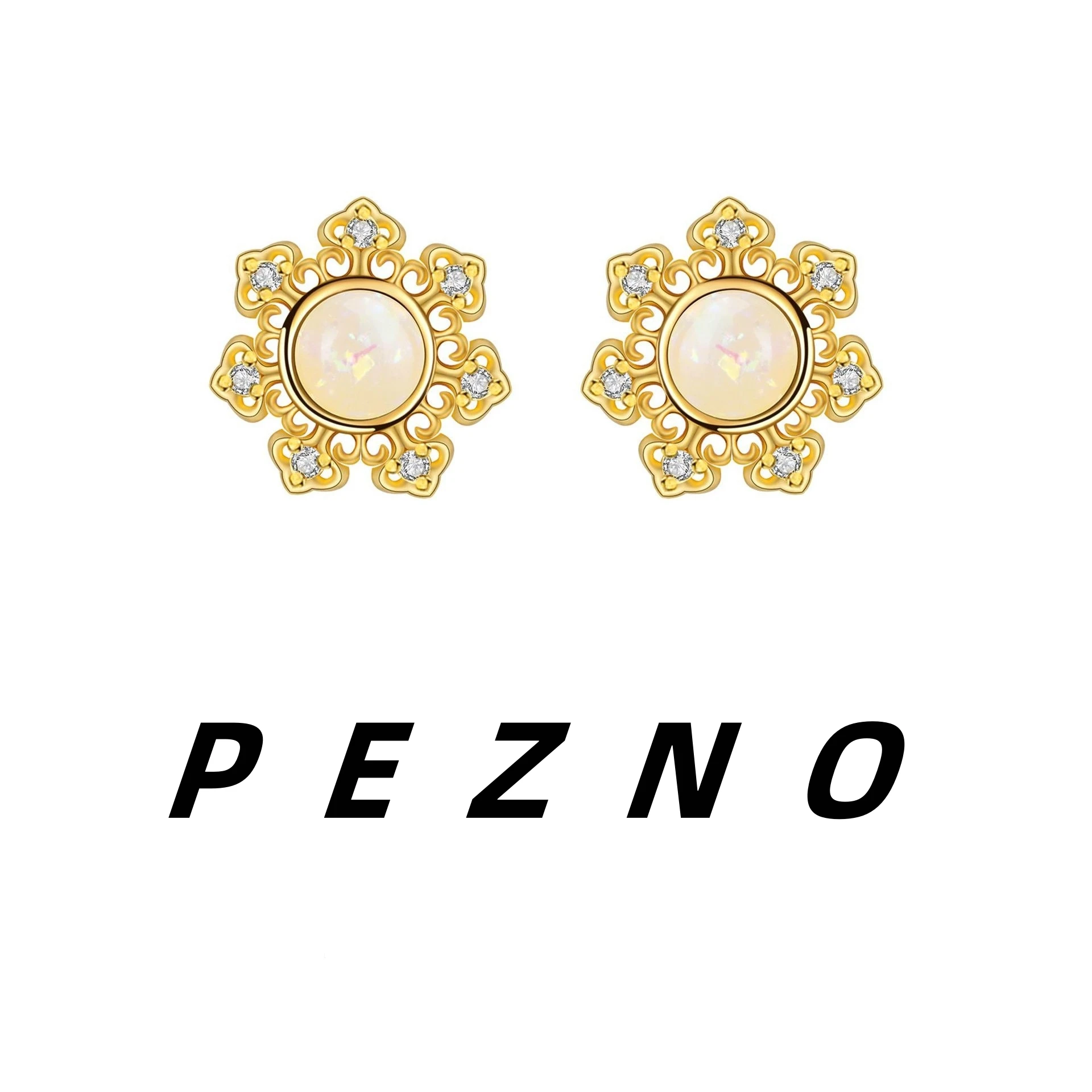 925 Silver Needle Opal Stud Earrings for Women, Hypoallergenic Filigree Openwork Flower Earrings with CZ Daily Jewelry Gift
925 Silver Needle Opal Stud Earrings for Women, Hypoallergenic Filigree Openwork Flower Earrings with CZ Daily Jewelry Gift