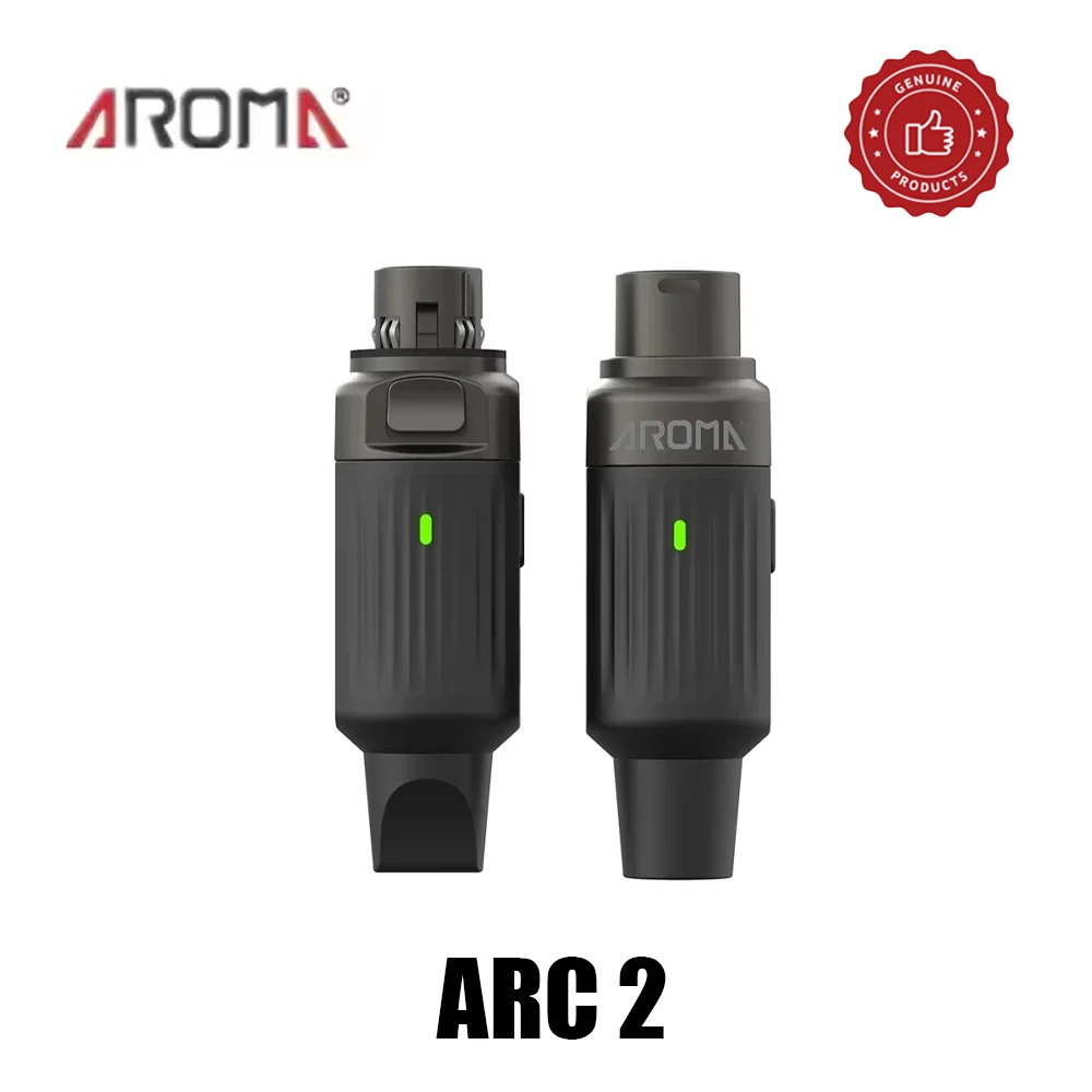 AROMA ARC2 Wireless Microphone System 7 Channels XLR Plug Mic Adapter Wireless UHF Dynamic Transmitter Receiver System
AROMA ARC2 Wireless Microphone System 7 Channels XLR Plug Mic Adapter Wireless UHF Dynamic Transmitter Receiver System