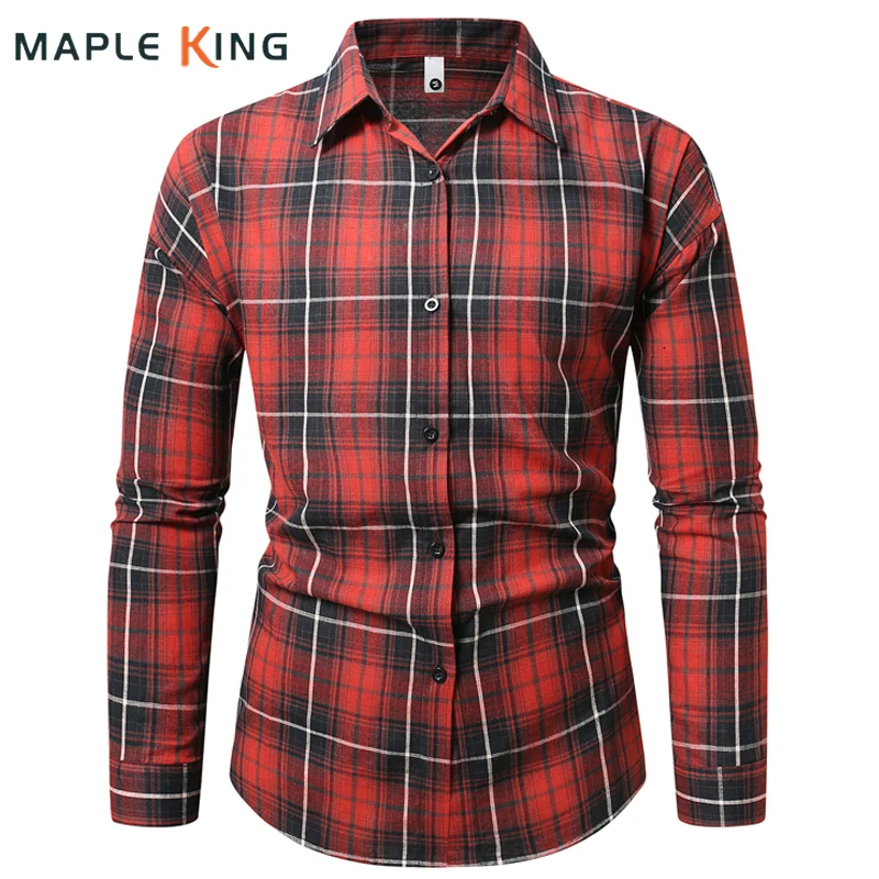 Мужская дизайнерская рубашка больших размеров Camisa Hombre, винтажная клетчатая одежда, 2025 год, с длинным рукавом, социальная деловая рабочая одежда, мужские деловые рубашки
Мужская дизайнерская рубашка больших размеров Camisa Hombre, винтажная клетчатая одежда, 2025 год, с длинным рукавом, социальная деловая рабочая одежда, мужские деловые рубашки