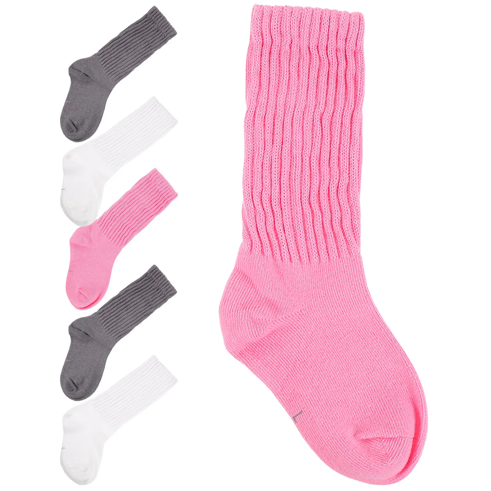 3Pairs Baby Cotton Socks Mid Calf Kids Socks for Boys and Girls 4-6 6-8 Years Soft Comfortable Leg Protection Home Outdoor Wear
3Pairs Baby Cotton Socks Mid Calf Kids Socks for Boys and Girls 4-6 6-8 Years Soft Comfortable Leg Protection Home Outdoor Wear