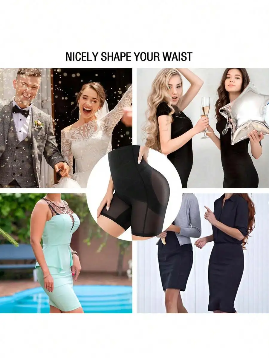High Waist Body Shaper Shorts Tummy Control Thigh Slimming Butt Lifting Seamless Underwear
High Waist Body Shaper Shorts Tummy Control Thigh Slimming Butt Lifting Seamless Underwear