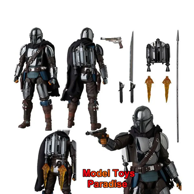 Medicom Toy MAFEX 1/12 Collectible Toys Din Djarin Star Wars Mandalorian Soldier 6Inch Full Set Action Figure Model Gifts
Medicom Toy MAFEX 1/12 Collectible Toys Din Djarin Star Wars Mandalorian Soldier 6Inch Full Set Action Figure Model Gifts