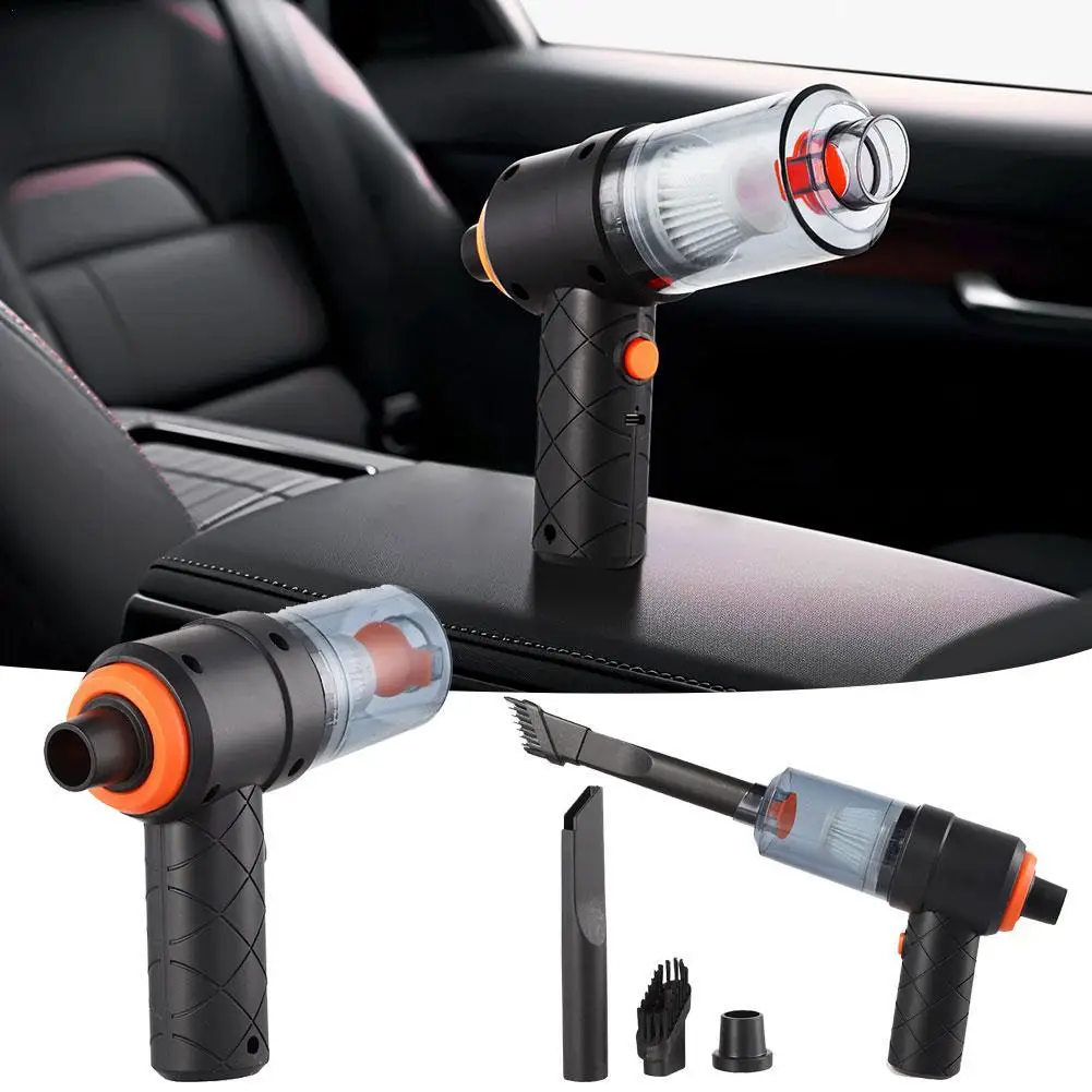 Vacuum For Car Handheld Vacuum High Power USB Rechargeable Strong Suction Cordless Vacuum 4500PA For Car Home Pet Hair Floor
Vacuum For Car Handheld Vacuum High Power USB Rechargeable Strong Suction Cordless Vacuum 4500PA For Car Home Pet Hair Floor