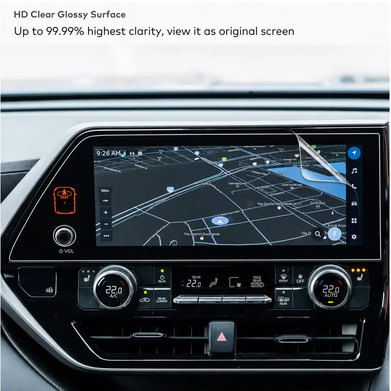 2pcs PET screen protector For Toyota Highlander Kluger 2023 2024 2025 limited/Platinum 12.3" Touchscreen Highlander Accessories
2pcs PET screen protector For Toyota Highlander Kluger 2023 2024 2025 limited/Platinum 12.3" Touchscreen Highlander Accessories