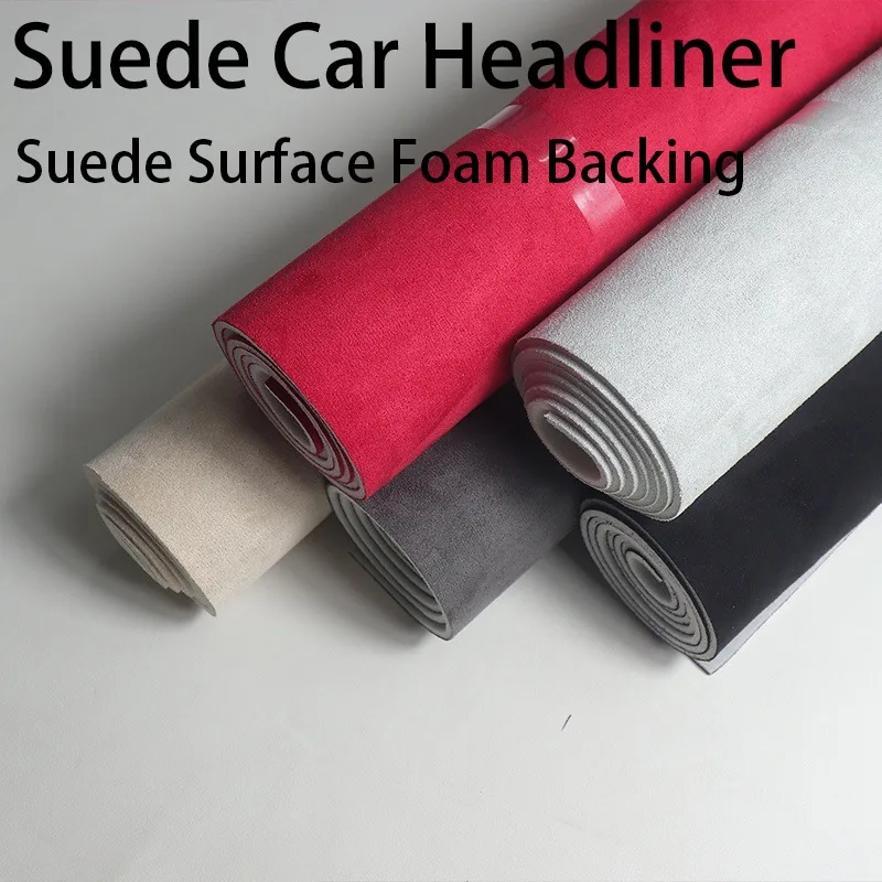 Замшевый материал для автомобильной подкладки на потолок автомобиля, ткань для крыши автомобиля, замена интерьера 300x140 см, пенопластовая подкладка премиум-класса
Замшевый материал для автомобильной подкладки на потолок автомобиля, ткань для крыши автомобиля, замена интерьера 300x140 см, пенопластовая подкладка премиум-класса