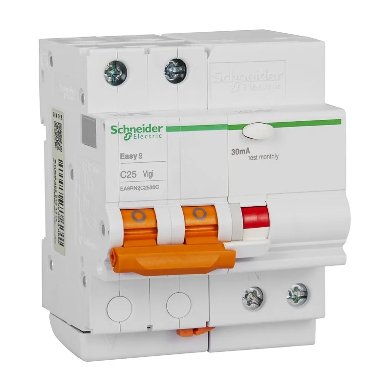 Schneider electric Mini Disjuntor EA9R Автоматический выключатель защиты от утечек 2p C тип 6A 10A 16A 20A 25A 32A 40A 50A 63A 6kA
Schneider electric Mini Disjuntor EA9R Автоматический выключатель защиты от утечек 2p C тип 6A 10A 16A 20A 25A 32A 40A 50A 63A 6kA