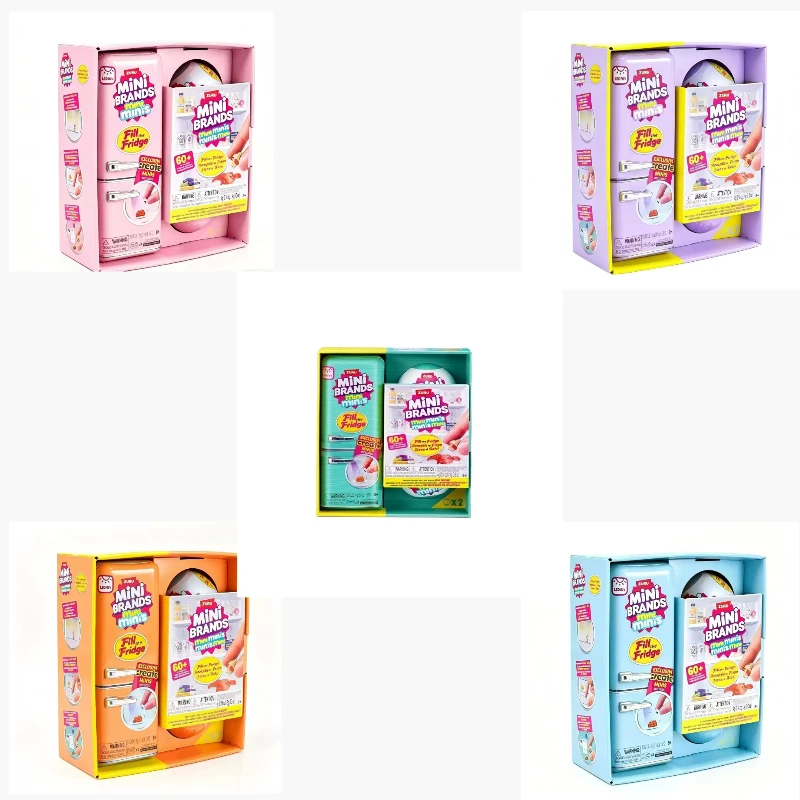 ZURU Mini Brand Filled Refrigerator Toy Set Mini Surprise Blind Box Exclusive Mini Kitchen & Food Collection
ZURU Mini Brand Filled Refrigerator Toy Set Mini Surprise Blind Box Exclusive Mini Kitchen & Food Collection