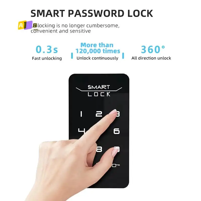 A08F-Electronic Locks Password Zipper Anti-Theft Keyless Locks Suitable For School Lockers, Gym Lockers
A08F-Electronic Locks Password Zipper Anti-Theft Keyless Locks Suitable For School Lockers, Gym Lockers
