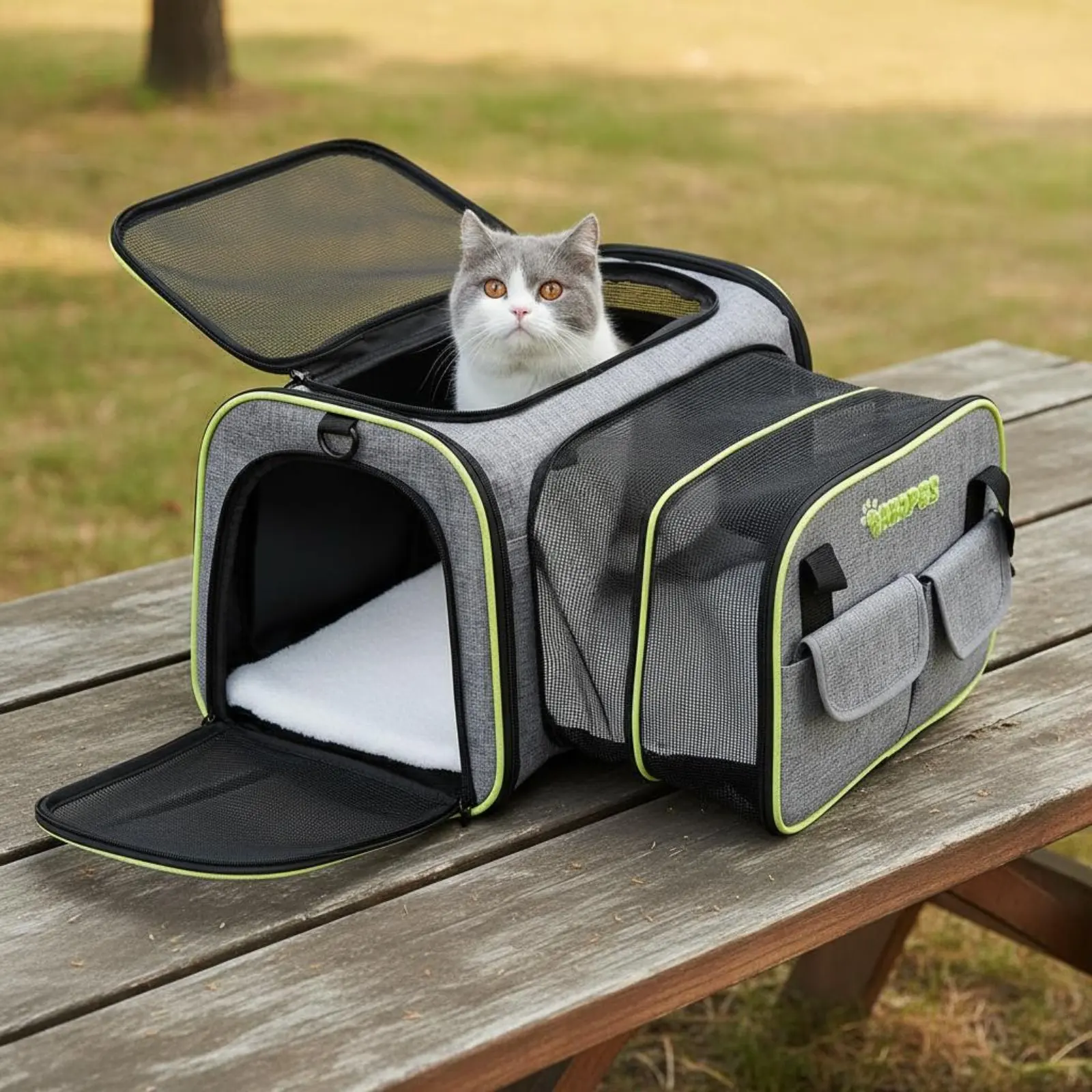 Expandable Pet Backpack Easy to Clean Breathable Dog Travel Bag Foldable Pet Transport Bag for Outdoor
Expandable Pet Backpack Easy to Clean Breathable Dog Travel Bag Foldable Pet Transport Bag for Outdoor