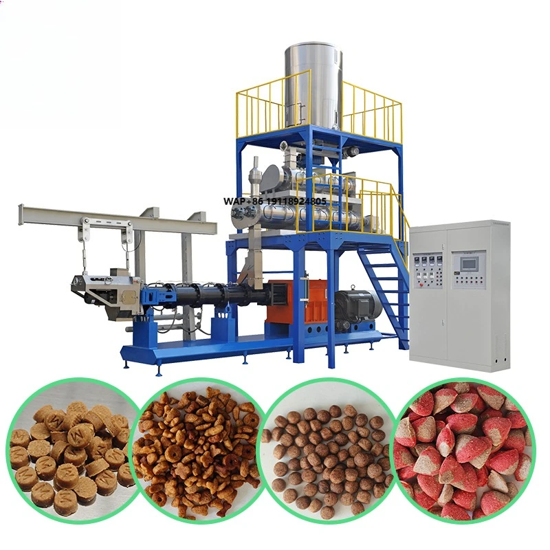 High-Capacity Pet Dog Food Production Line Automatic Extruder Creating Shapes Heart Bone Square Scientific Nutrition Formula
High-Capacity Pet Dog Food Production Line Automatic Extruder Creating Shapes Heart Bone Square Scientific Nutrition Formula