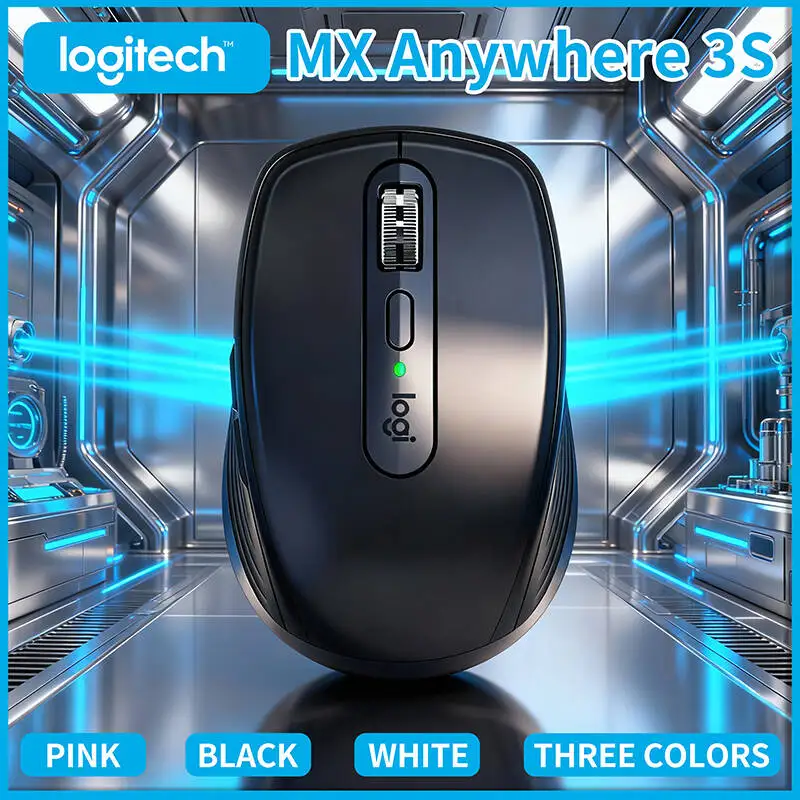 Precision Logitech MX Anywhere 3S — 8K DPI, прокрутка MagSpeed, бесшумный щелчок, удобная для путешествий, сборка для деловой поездки, синхронизация с 3 устройствами
Precision Logitech MX Anywhere 3S — 8K DPI, прокрутка MagSpeed, бесшумный щелчок, удобная для путешествий, сборка для деловой поездки, синхронизация с 3 устройствами