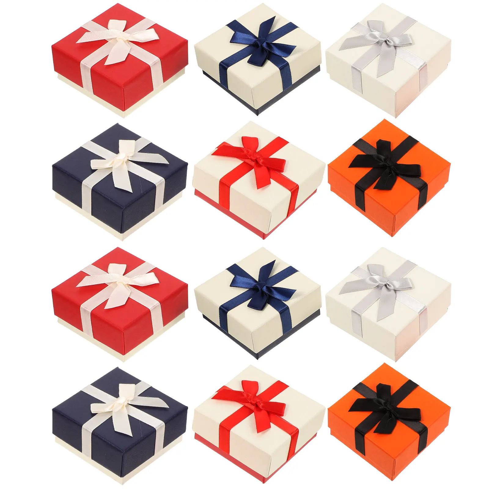 12Pcs Bowknot Decor Jewelry Box Ring Gift Box for Engagement Wedding Anniversary Proposal Small Lightweight Travel Jewelry
12Pcs Bowknot Decor Jewelry Box Ring Gift Box for Engagement Wedding Anniversary Proposal Small Lightweight Travel Jewelry
