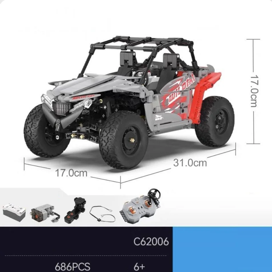 Technical ORV ATV Build Block Arctics Cat Motorcycle Model Buddgy Radio 2.4Ghz Remote Control Vehicle Construction Brick RC Toy
Technical ORV ATV Build Block Arctics Cat Motorcycle Model Buddgy Radio 2.4Ghz Remote Control Vehicle Construction Brick RC Toy