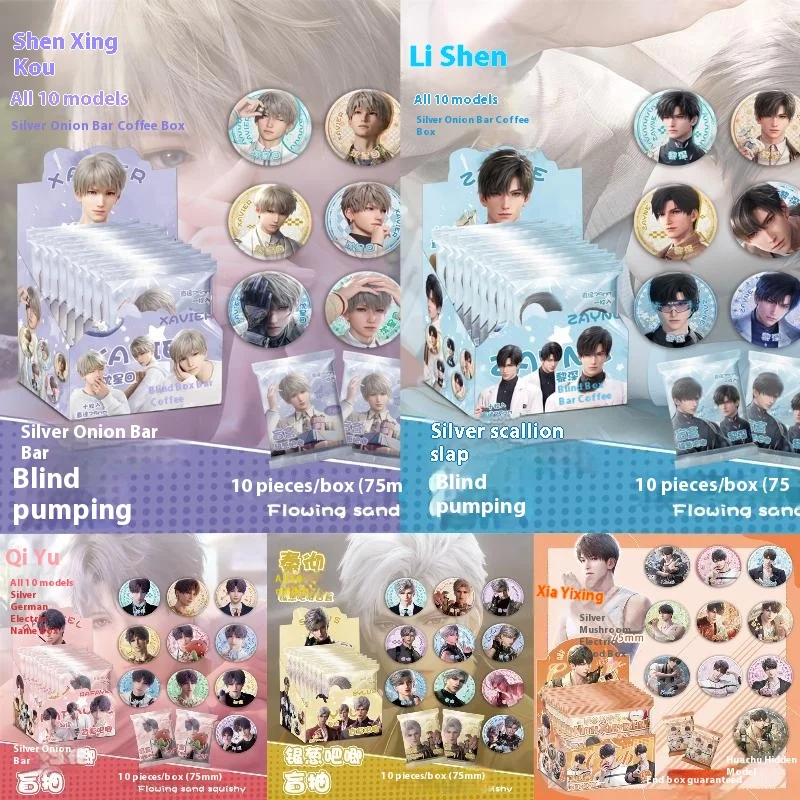 Love And Deepspace Xavier Zayne Rafayel Sylus Caleb Cos Blind Bag Glitter Dual Badge Fan-Made Collectible Merch Mystery Box Gift
Love And Deepspace Xavier Zayne Rafayel Sylus Caleb Cos Blind Bag Glitter Dual Badge Fan-Made Collectible Merch Mystery Box Gift